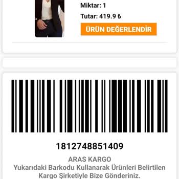 Modayakamoz Firmasından İade Konusu