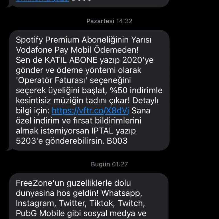 Vodafone Hediye Game Pass Sorunu