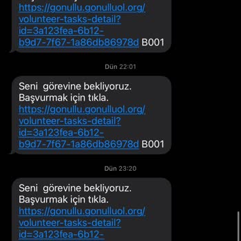 Türk Kızılay Gece Gündüz Demeden Gelen Spam SMS Yağmuru