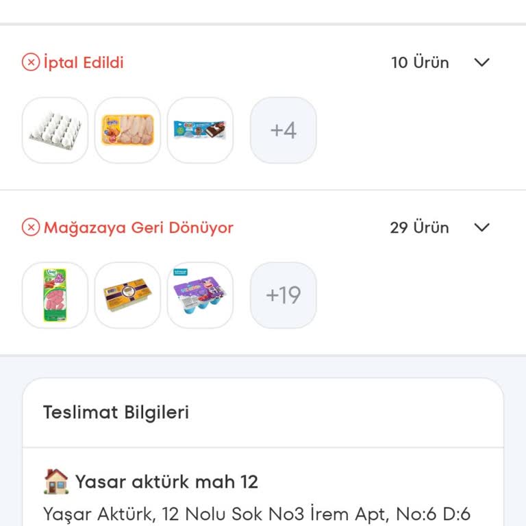 A101 Getir Servisinde Yaşanan Mağduriyet