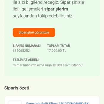 Hepsiburada Siparişimi İptal Etti