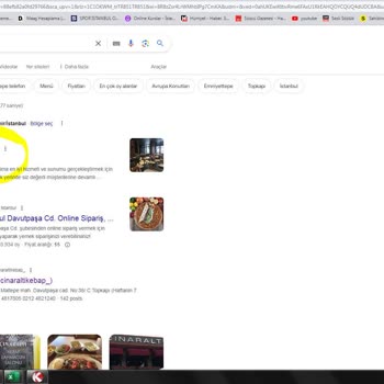 Çınaraltı Kebap Davutpaşa Fiyat Çelişkisi