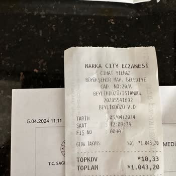 Hazine ve Maliye Bakanlığı Eczanelerden İlaçlara Gıda Takviyesi Adı Altında Kesilen Makbuzlar