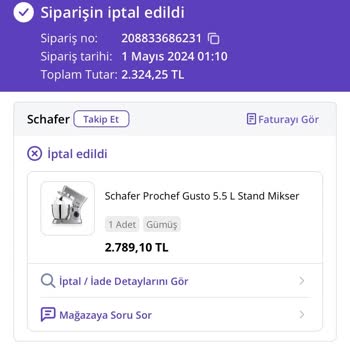 N11 Sürekli Sipariş İptali