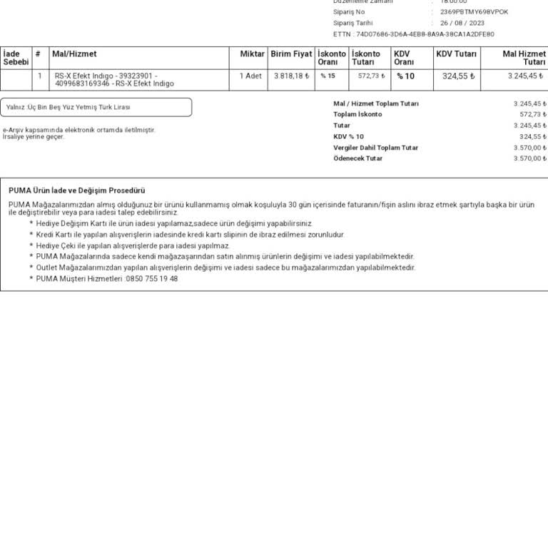 Puma'nın, Sorunlu Ürün İnceleme Prosedür Saçmalığı