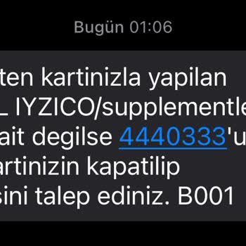 Iyzico/supplementler Kredi Kartımdan Habersiz Para Çekimi