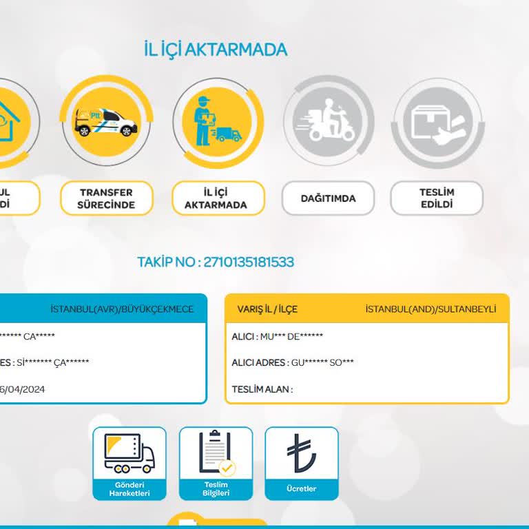 PTT Kargo Yardımcı Olmuyor, Müşteri Hizmetlerinden Yardımcı Olmuyor