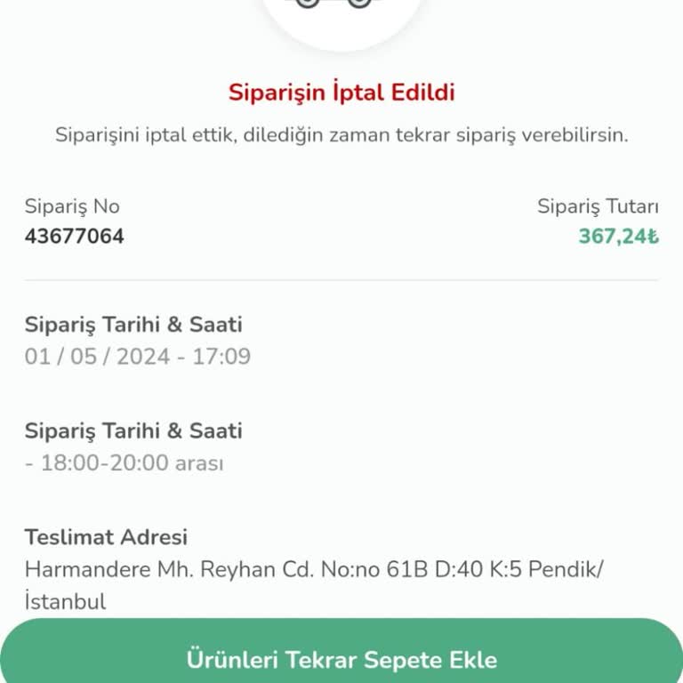 İstegelsin'den Bir Şey İstemeyin Çünkü Gelmiyor :)