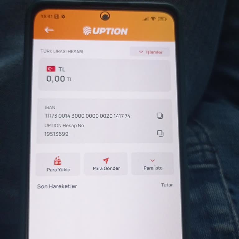 Uption Hesabım Bilgim Dışında Açılmıştır