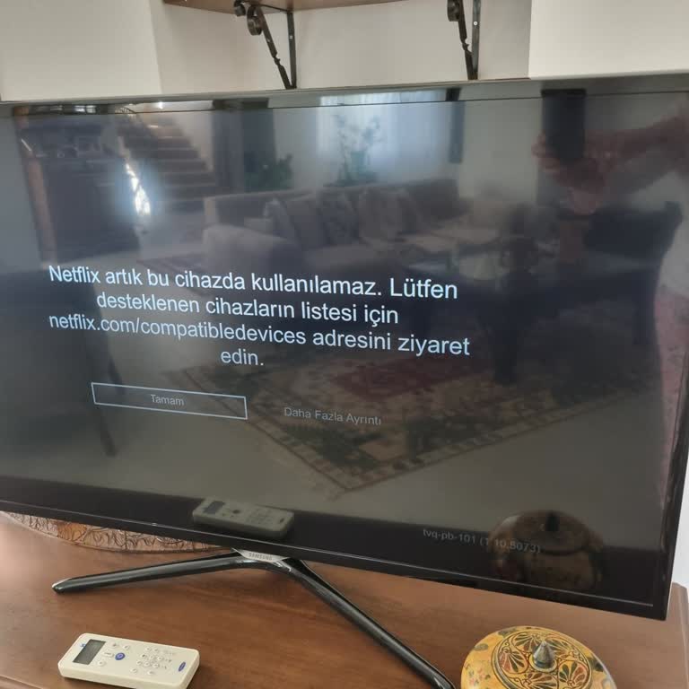Samsung Televizyon Netflix İzlenirken Bir Gecede İzlenemez Oldu