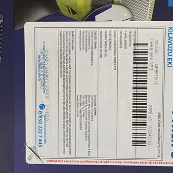 PHILIPS Ev Aletleri Tras Makinem Şarj Adaptörü Bozuk