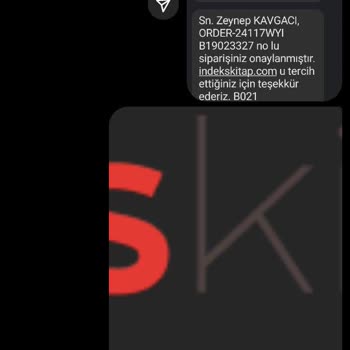 İndeks Kitap Geçen Cumadan Beri Verdiğim Siparişlerimle İlgili