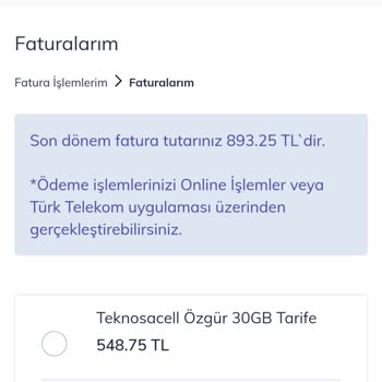 TeknosaCell Bilgisiz Fatura Artışı