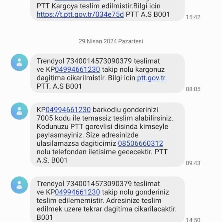 PTT Kargo Dağıtıma Çıkmayan Ürünü Gelip Kendin Al Diyor