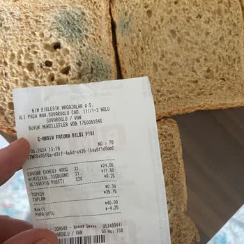 BİM Küflü Ekmek Üretim Tarihi İleri Tarih Basılmış