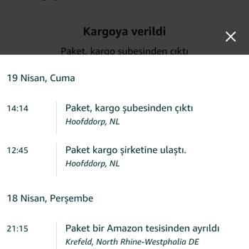 Amazon Siparişim Zamanında Teslim Edilmedi