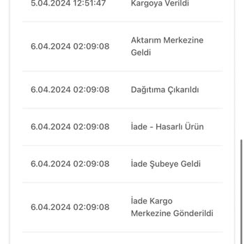 Ebebek 1 Aydır Depoda Bekleyen Kargo