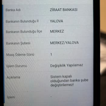 SGK Maaş Hesabımı E Devletten Başka Bir Bankaya Taşıyamıyorum