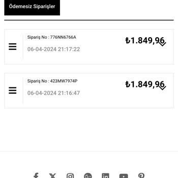 Vakronline Sitesinden Aldığım Ürünüm Elime Ulaşmadı.