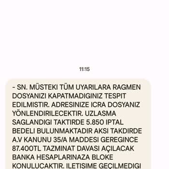 ERESTA (SMS) Haksız Suçlama İddialarına Karşı Tepkim
