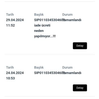 Kartal Yuvası 1 Ay Geçmesine Rağmen İademi Yapmadı...!