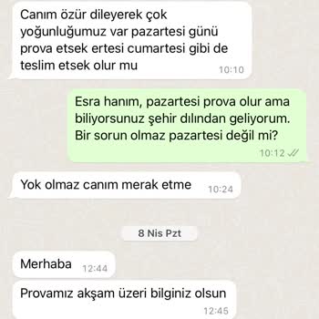 Hktasarimofficial (Instagram) Hk Butik Elbisemi Teslim Etmedi