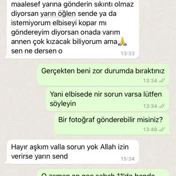 Hktasarimofficial (Instagram) Hk Butik Elbisemi Teslim Etmedi