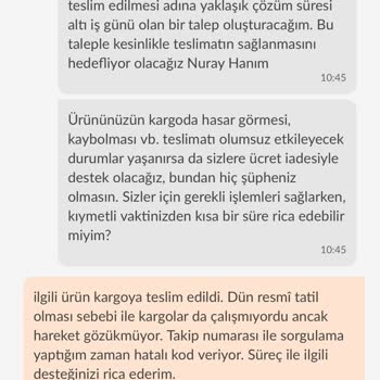 Trendyol Babygoo Satıcı Ve Sürat Kargo