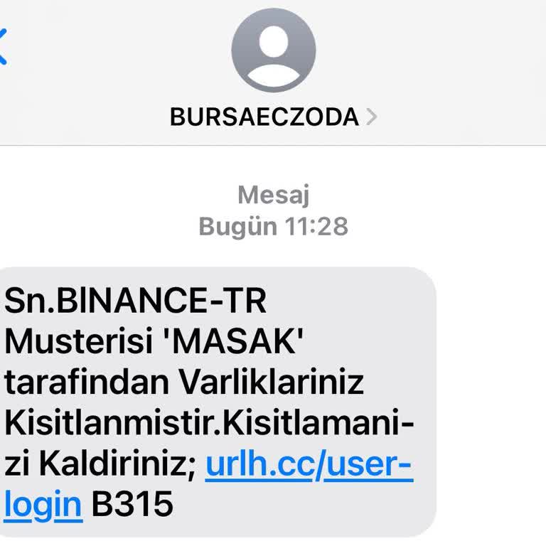 Binance TR Platform Şikayet ******