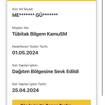 AGT Kurye Ankara'nın İçinde 1 Haftada Kargo Teslim Edemiyor