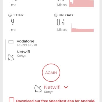 Vodafone İnternet Hızım Çok Düşük. Hizmet Sıfır