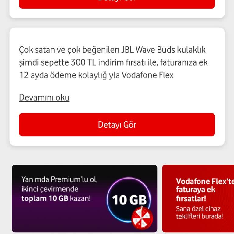 Vodafone Müşteri Hizmetleri Ve Yanımda Premium Sorunu