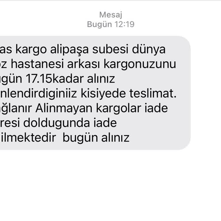 Aras Kargo Paketinizi Gelip Şubemizden Alın.!