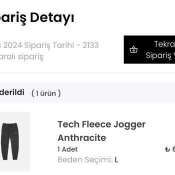 Ripper Wear Ürün Gelmedi Satıcı İlgisiz