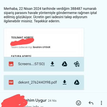 EasyCep Geri Ödeme Hakkında