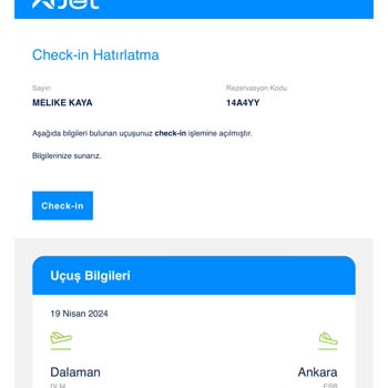 Ajet Yanlış Bilet Kesti! Telafi Etmiyor!