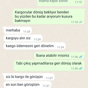 Visse Home Teslim Etmeyen Ürün Ve Personel Hk