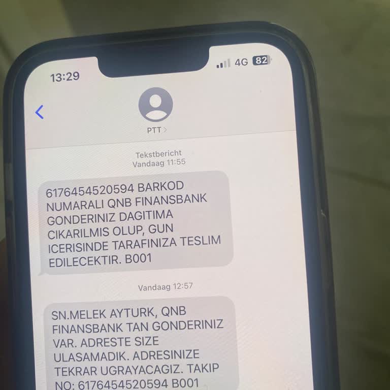 PTT Kargo Evdeyken Ulaşamama Sorunu Ve Yanıltıcı Bilgilendirme