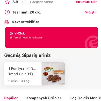 Yemeksepeti Ve Köfteci Yusuf Geciken Sipariş