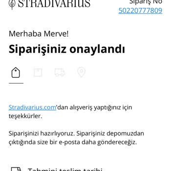 Stradivarius Online Sipariş Pişmanlıktır