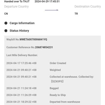 We World Express Teslim Edilmeyen Kargo