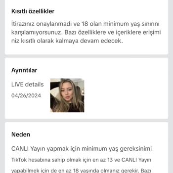 TikTok Konuyla Alakalı Mağdur Bırakıldım