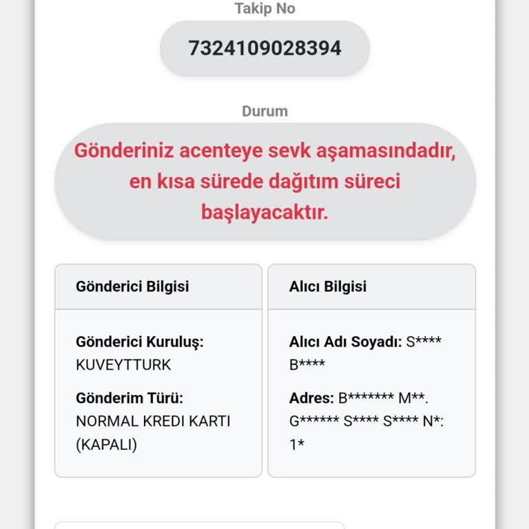 Kuryenet Haftalardır Kargomu Teslim Etmiyor