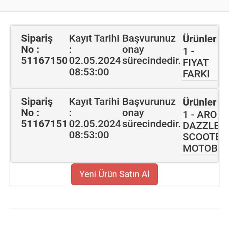 Evkur Alışveriş Sipariş İptali İçin