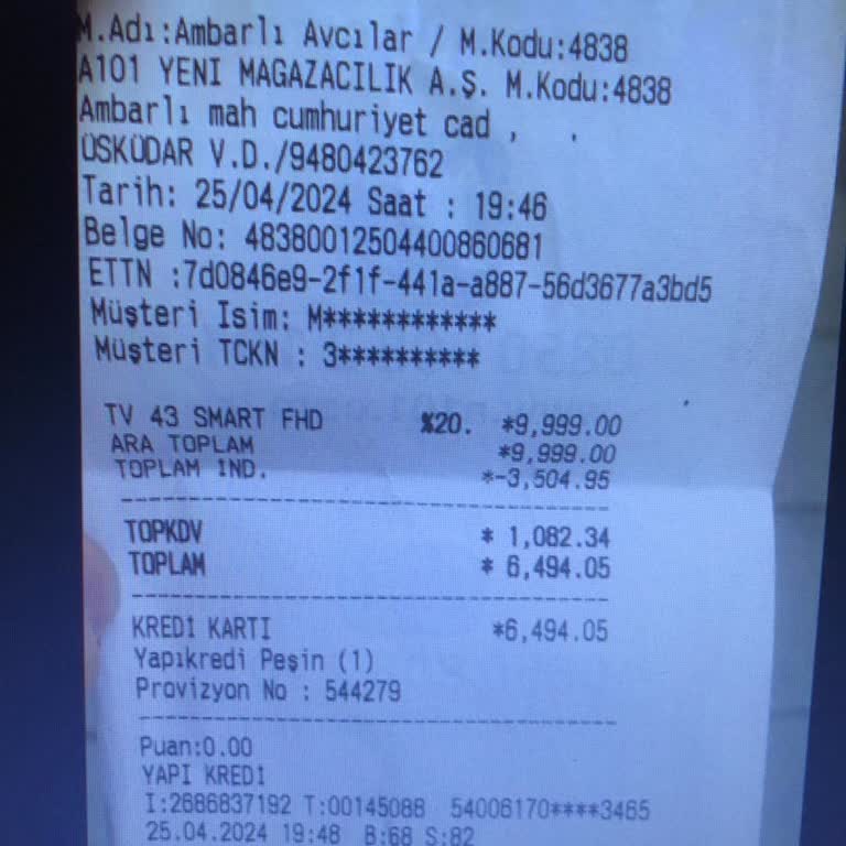 A101 İade Paramızı Alamıyoruz