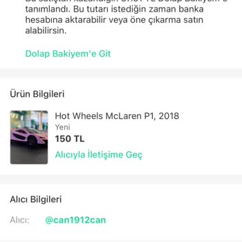 Dolap İadem Geri Gelmedi