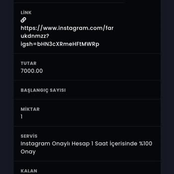 Takipcinizburda.com Sipariş İptal İadesi