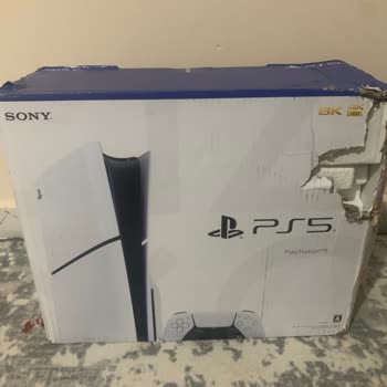 Şok Market Sony Ps 5 Hasarlı Ve Eksik Malzeme