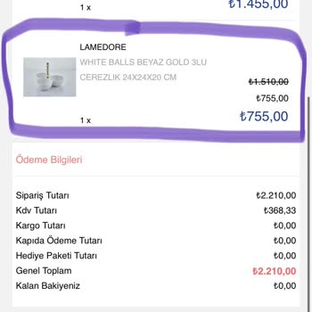 Karabaş Home Karabaşhome İade Sorunu