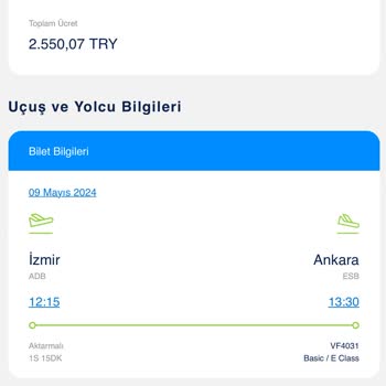 Ajet Bilet Fiyatlama Problemi